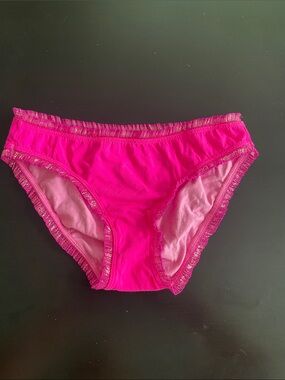 Victoria’s Secret Hot Pink Cotton Briefs